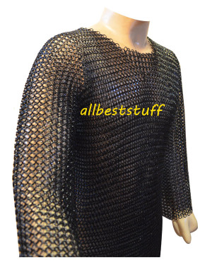 XXXL Butted Chain Mail Hauberk Heavy Armour Comfort Chest 60